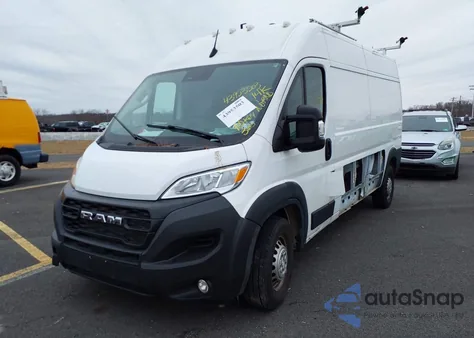 2025 Ram Promaster 2500 Tradesman High Roof 159 Wb W/Pass Seat z USA, uszkodzony, nr VIN 3C6LRVDG7SE532144